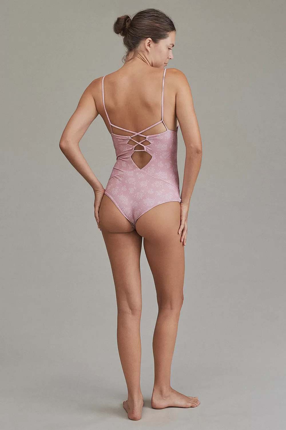 ACACIA Spring 2024 Kokomo One Piece in Berry