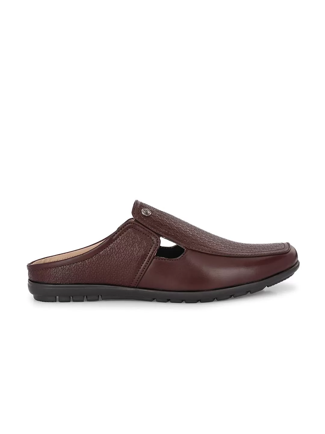 ALBERTO TORRESI Modern Textured Ethnic Mules For Men