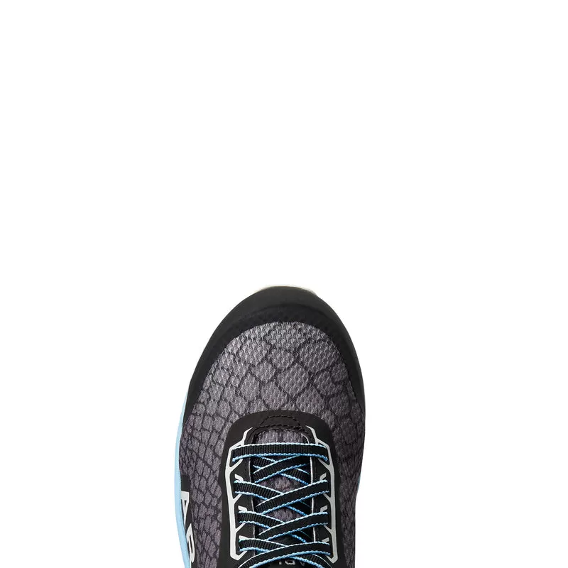 'Ariat' Women's Outpace  Shift EH Comp Toe - Grey Snake Print / Blue