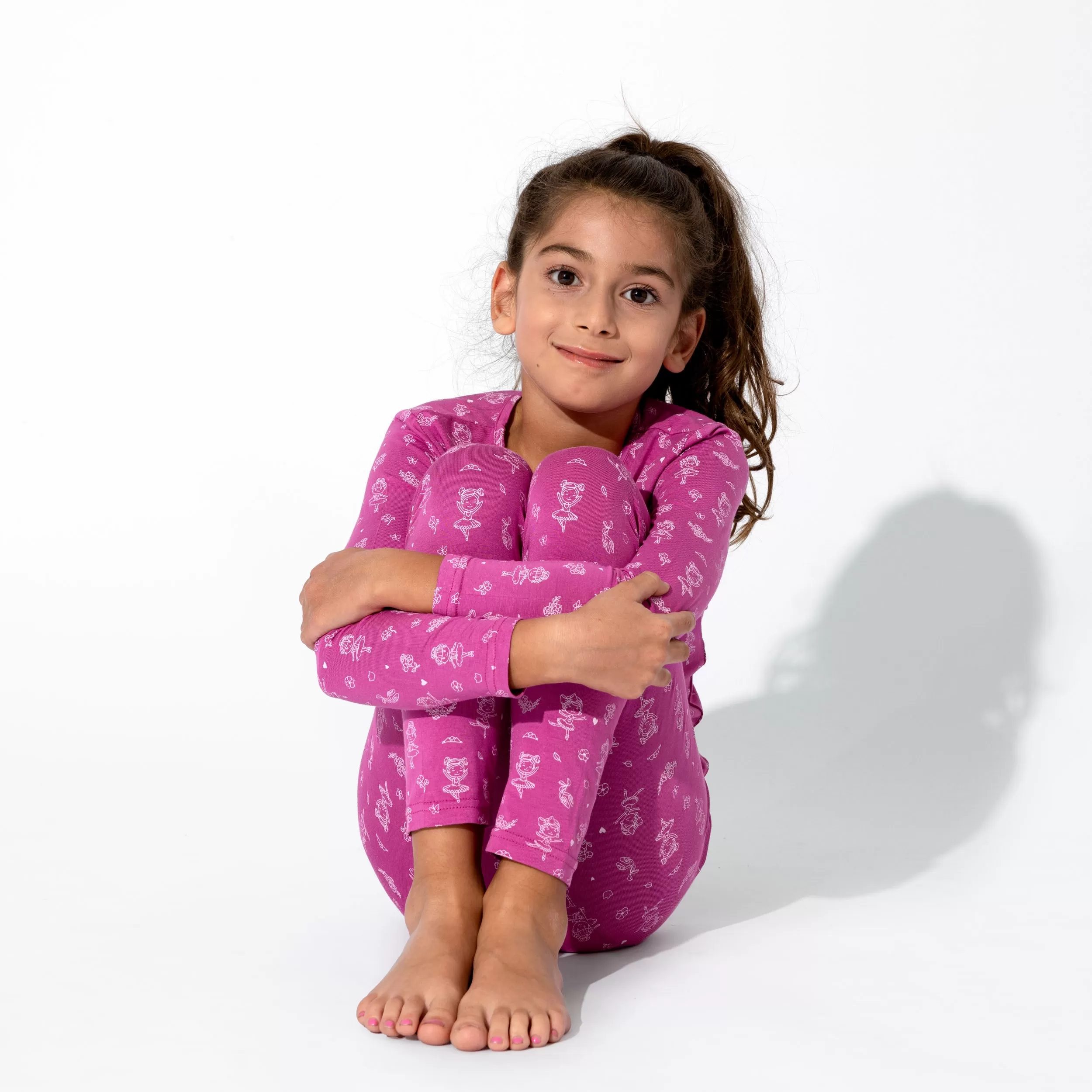 Ballerina Bamboo Kids Pajamas