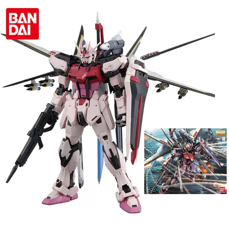 Bandai Gundam Gundam Model Kit Anime Figure MG 1/100 MBF-02 PhoenixStrike Rouge RM Genuine Collection Decoration Children Toy