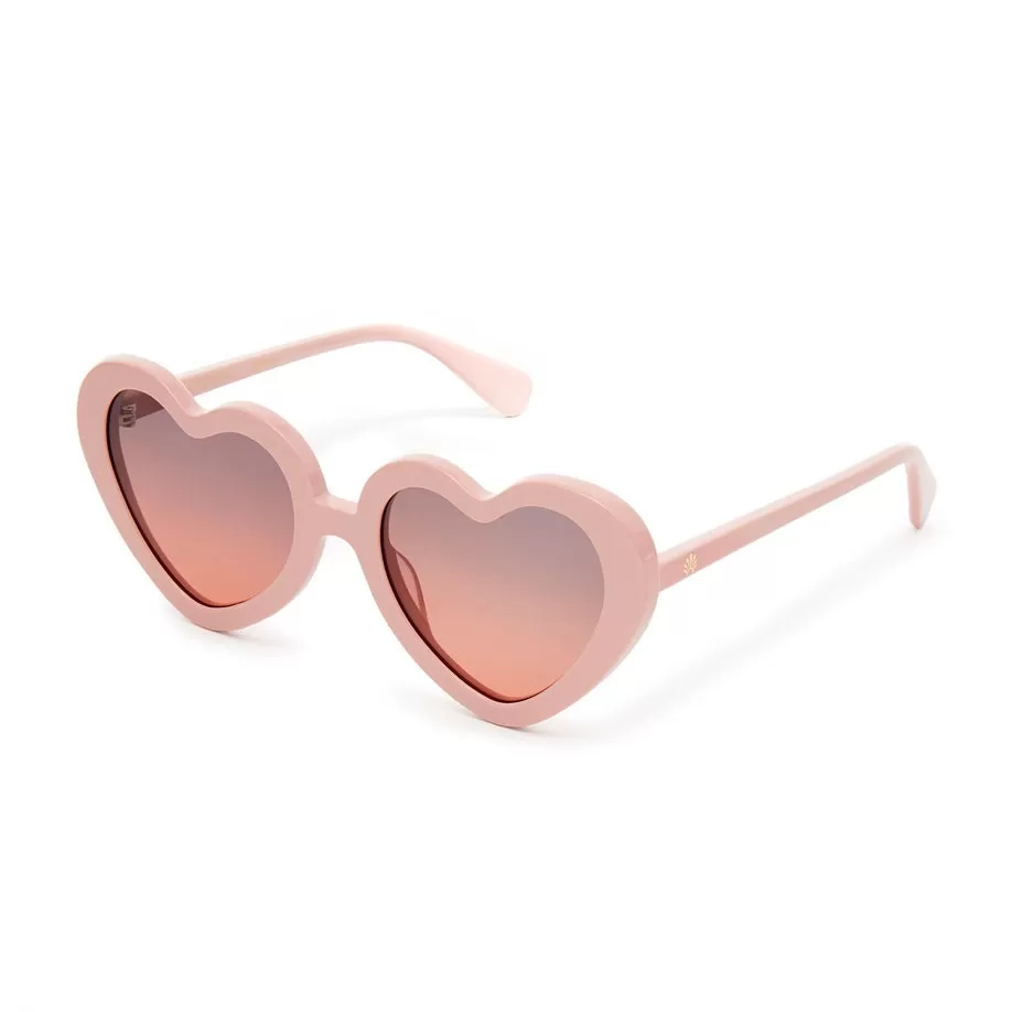 BLUSH SWEETHEART SUNGLASSES