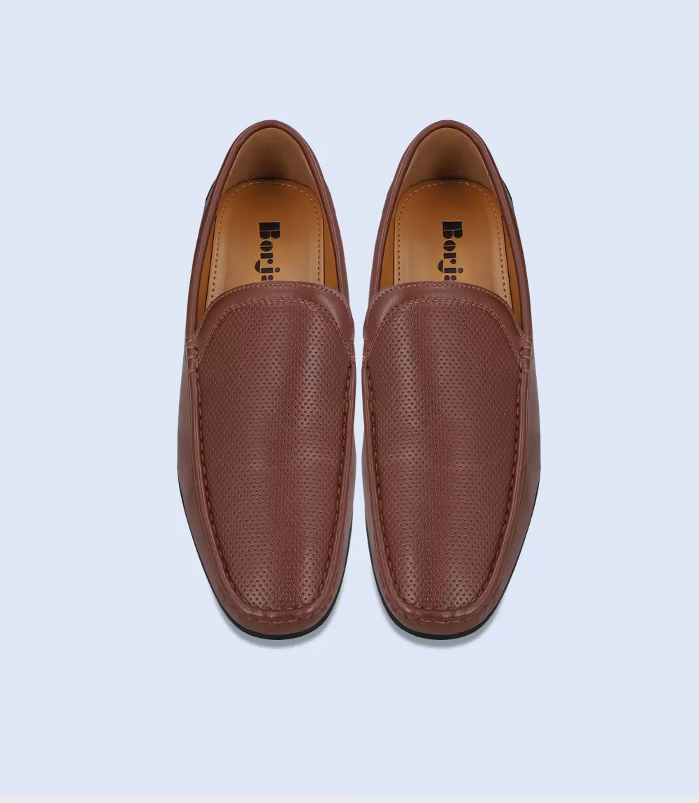 BM4253-BROWN-Men Loafers