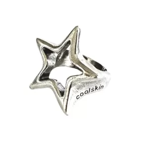 COOLSKIN STAR SILVER RING