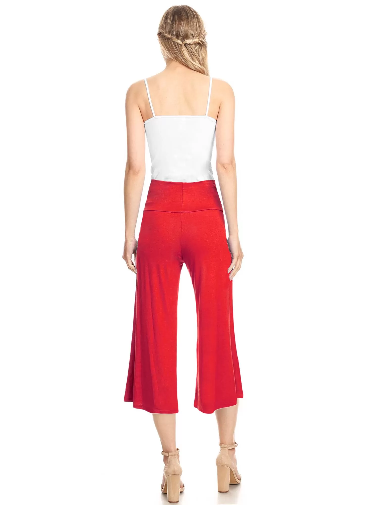 Cropped Wide Leg Lounge Pant