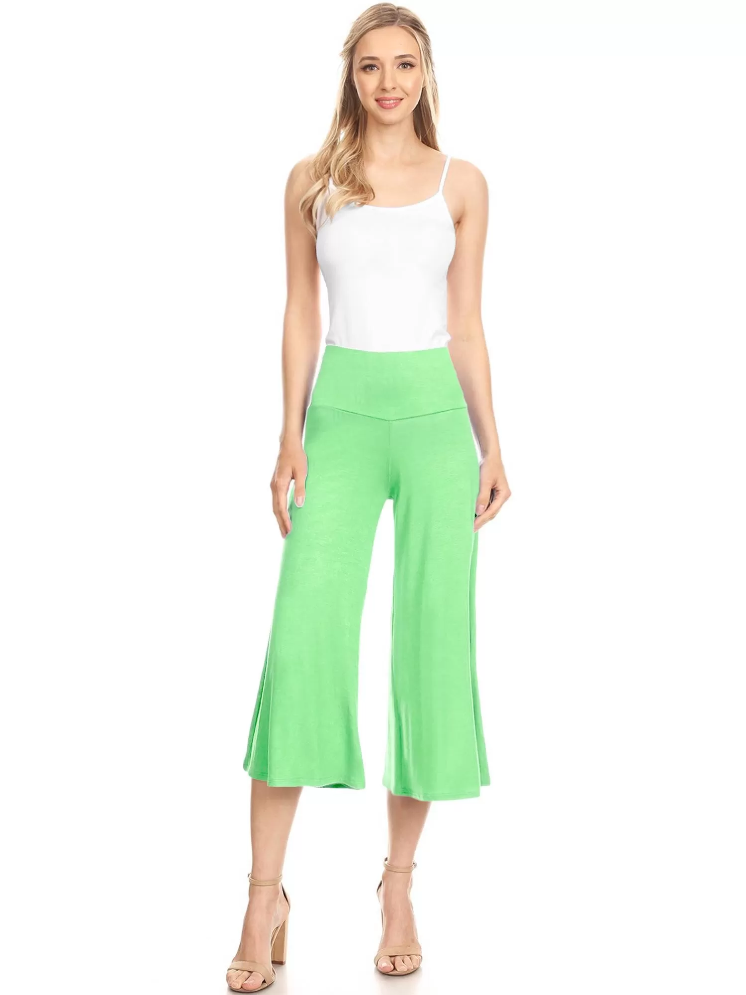 Cropped Wide Leg Lounge Pant