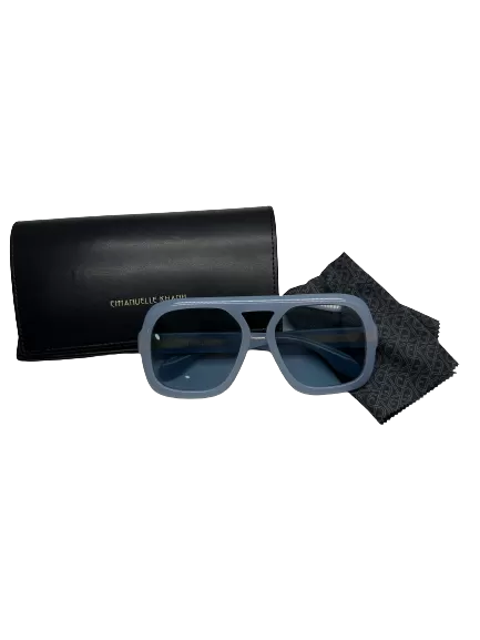 Emmanuelle Khan Blue Ek 1997 Sunglasses One Size