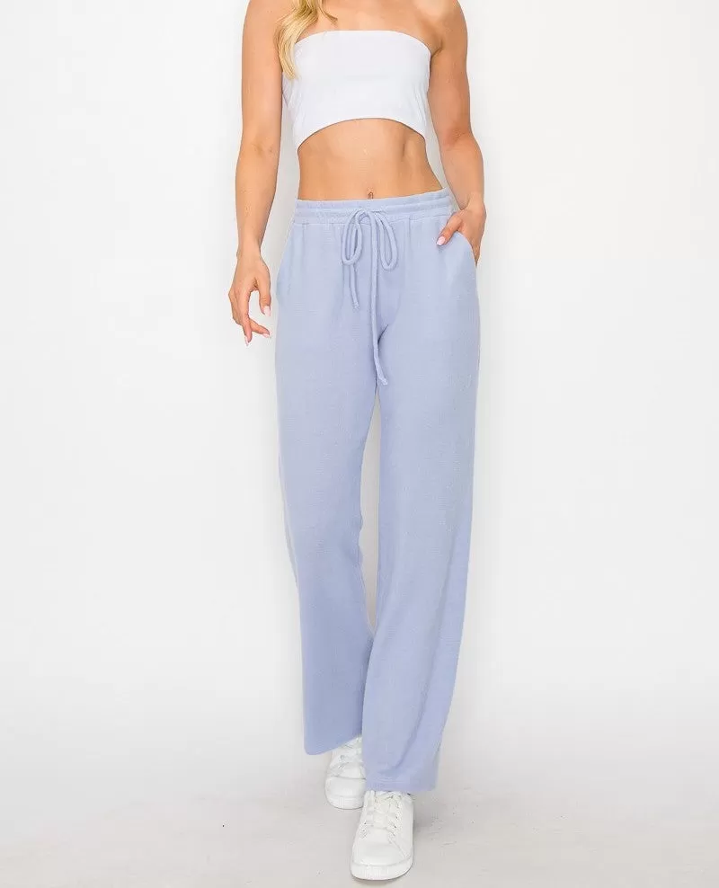 Everyday Brushed Wide Leg Pant