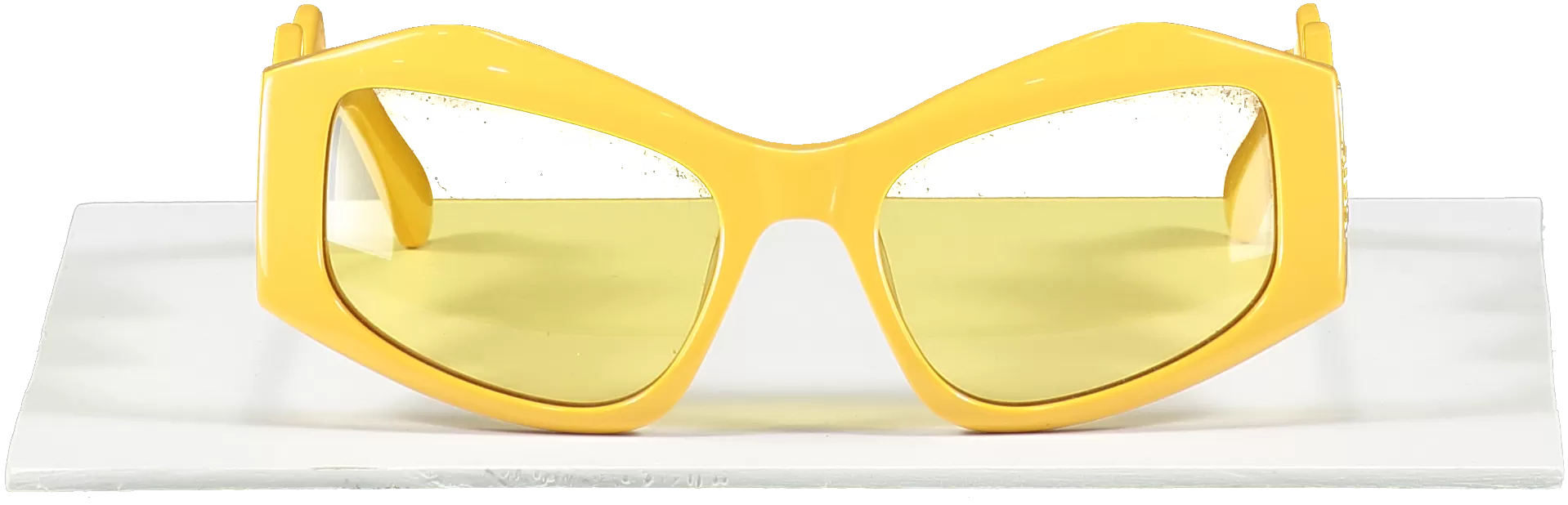 GCDS Gd 0023 - 39e Shiny Yellow | Sunglasses