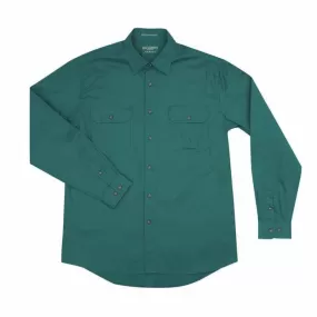 Just Country Evan Full Button Shirt Men's Dark Green