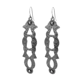 KEYHOLE Earrings - Silver