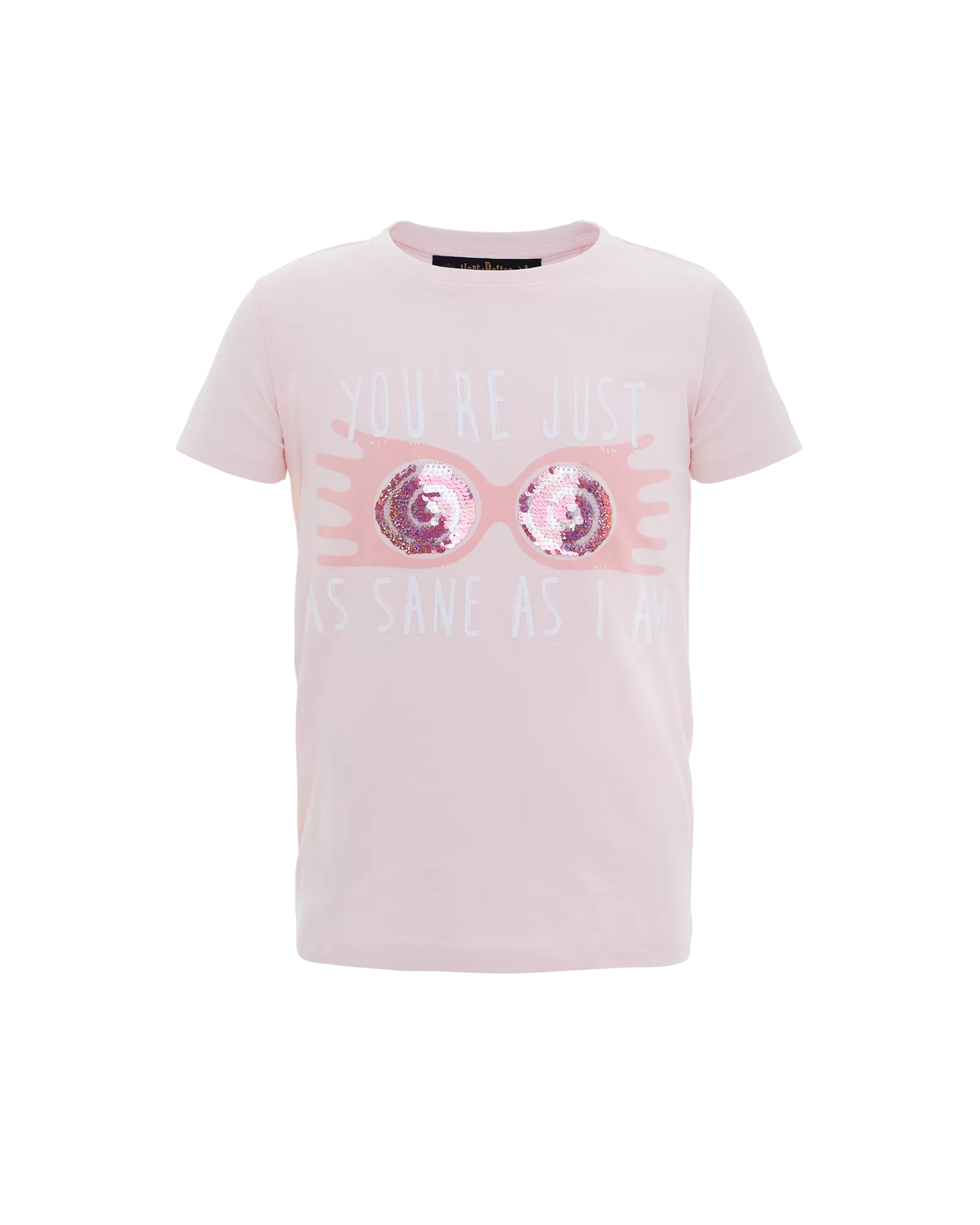 Kids Luna Sequin Glasses T-Shirt