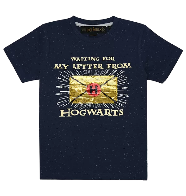 Kids "Waiting For My Letter" Sequin T-Shirt