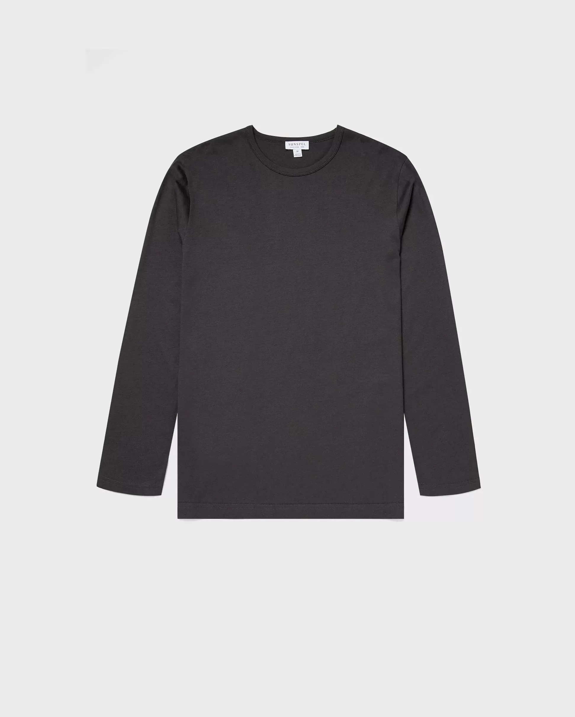 L/S LOUNGE T-SHIRT / CHARCOAL