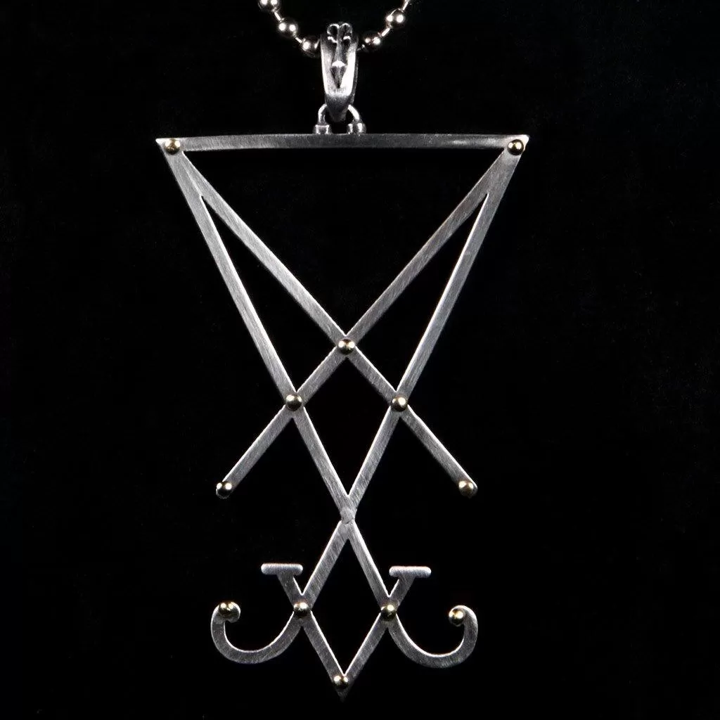 Lucifer Sigil Pendant - Large