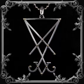 Lucifer Sigil Pendant - Large