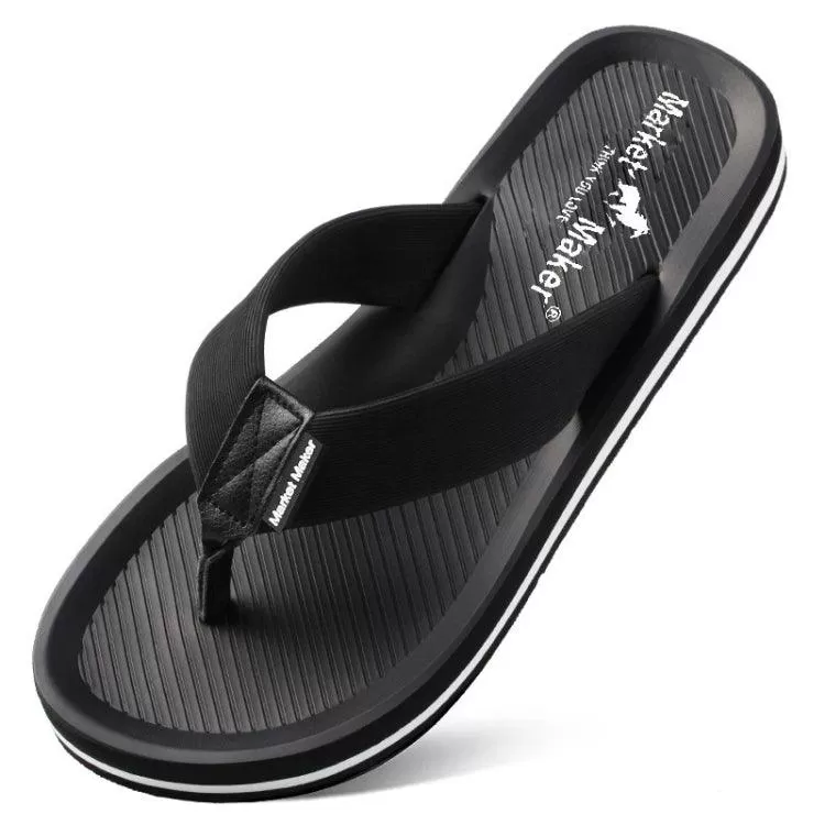 Men's Comfort Soft Sole Non-Slip Flip-Flops by Market Maker MM0152RM