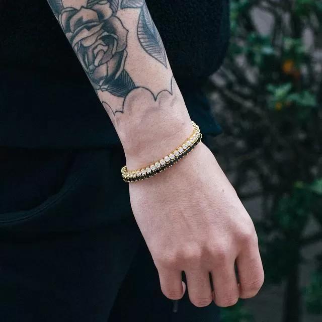 Mister Crystal Rose Gold Bracelet