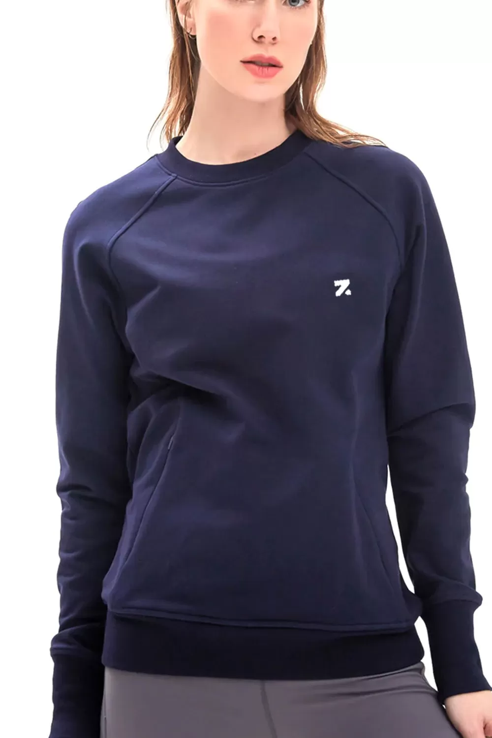 Nora Navy Sweatshirt