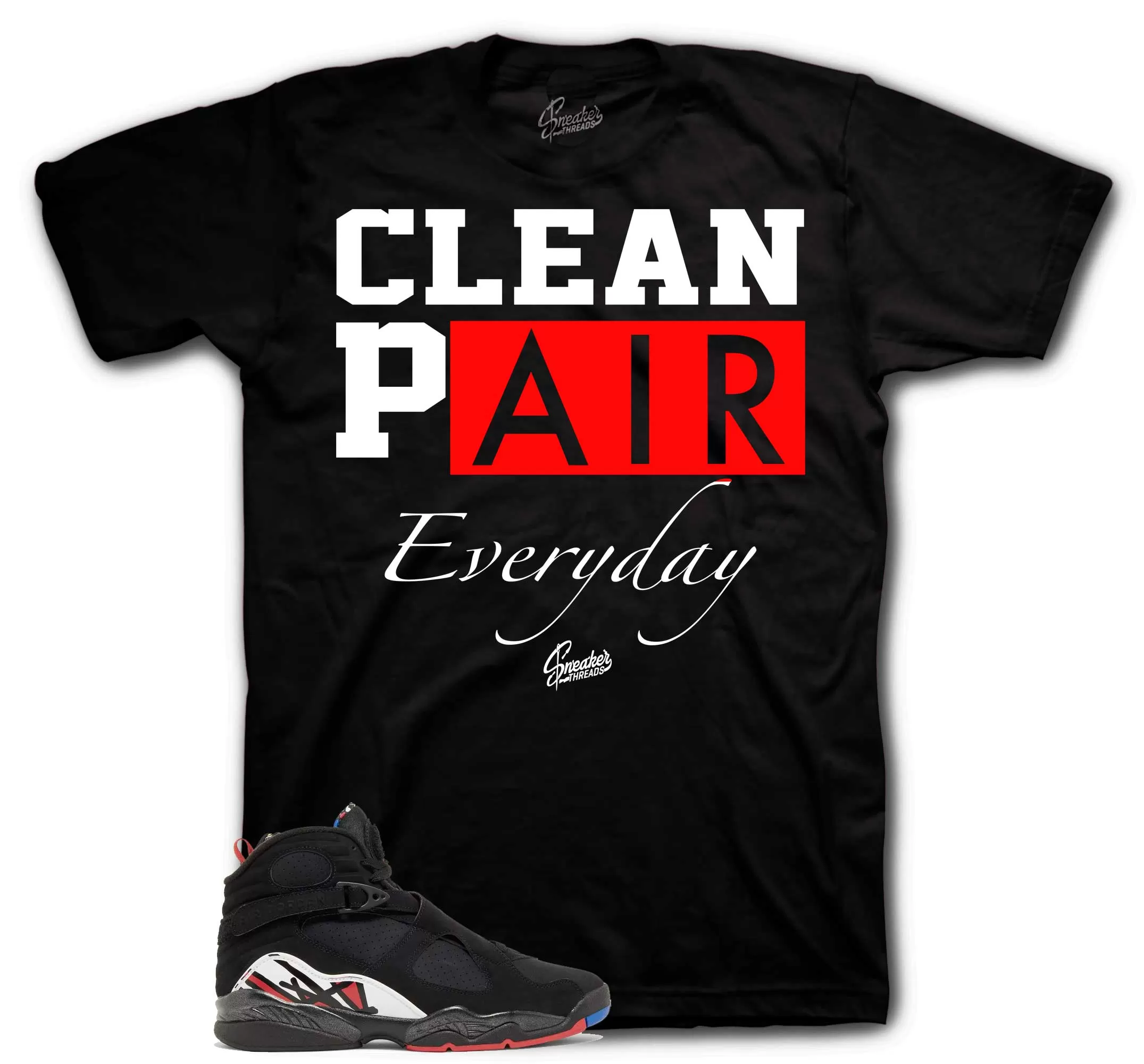 Retro 8 Playoffs Clean Pair Shirt