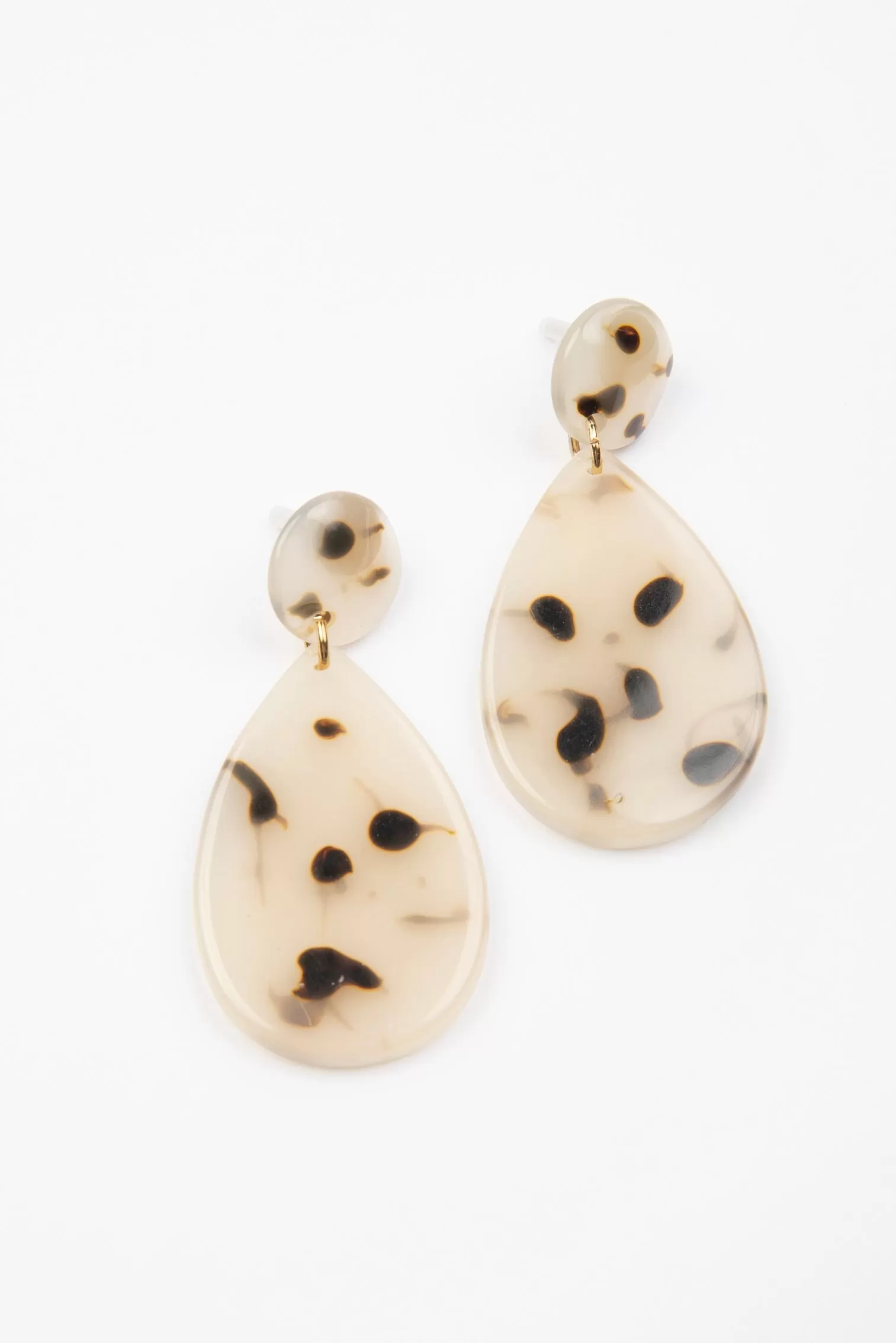 SALE - Gertie Drop Resin Earrings -  2 Colours