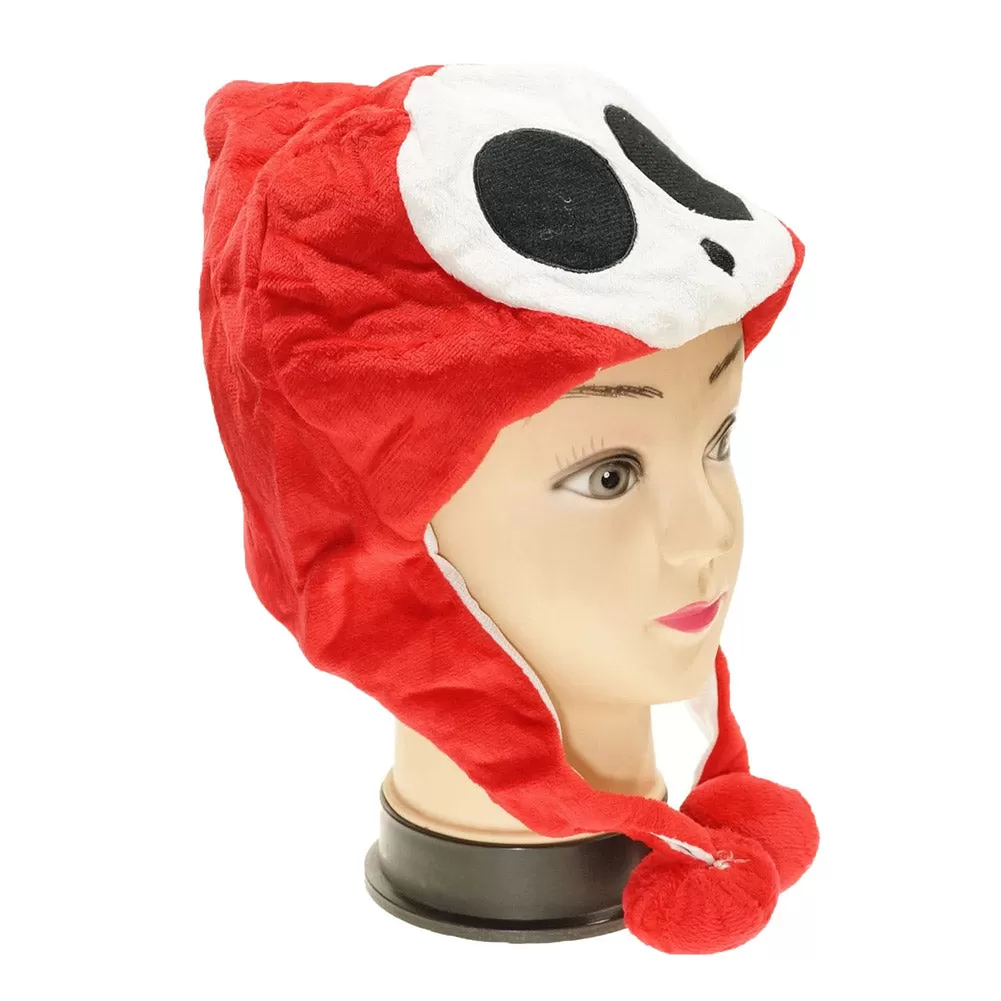 Shy Guy Hat  Cosplay Cap  Halloween Carnival Costume Accessories