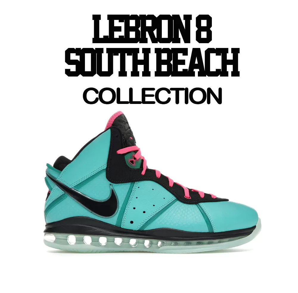 South Beach 8 Shirt - ST Logo - Pink