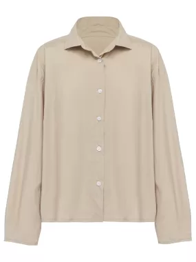 The Oversized Poplin Shirt