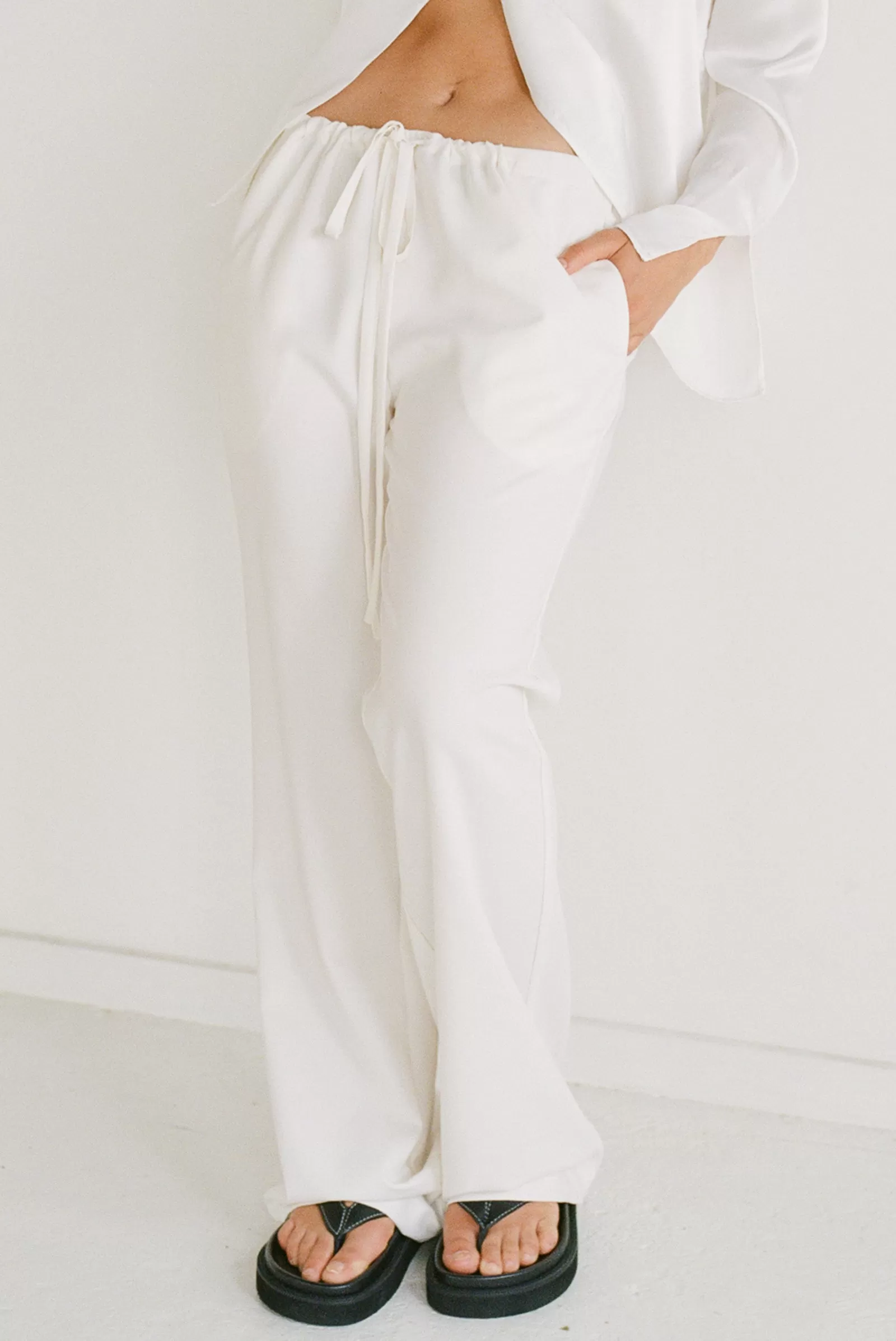 Thirties Pant in Ivory