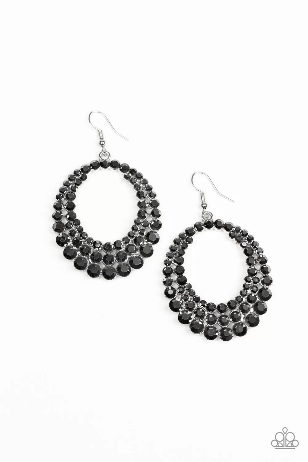 Universal Shimmer Silver-Earrings