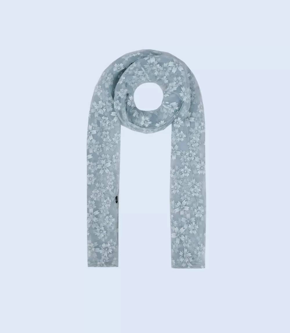 WA0840-MINT-GREEN-Scarf For Women